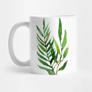 Branches of watercolor composotion Mug